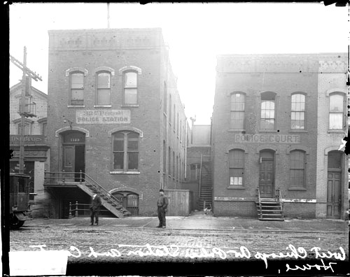 Police Station at 1123 W. Chicago Ave.